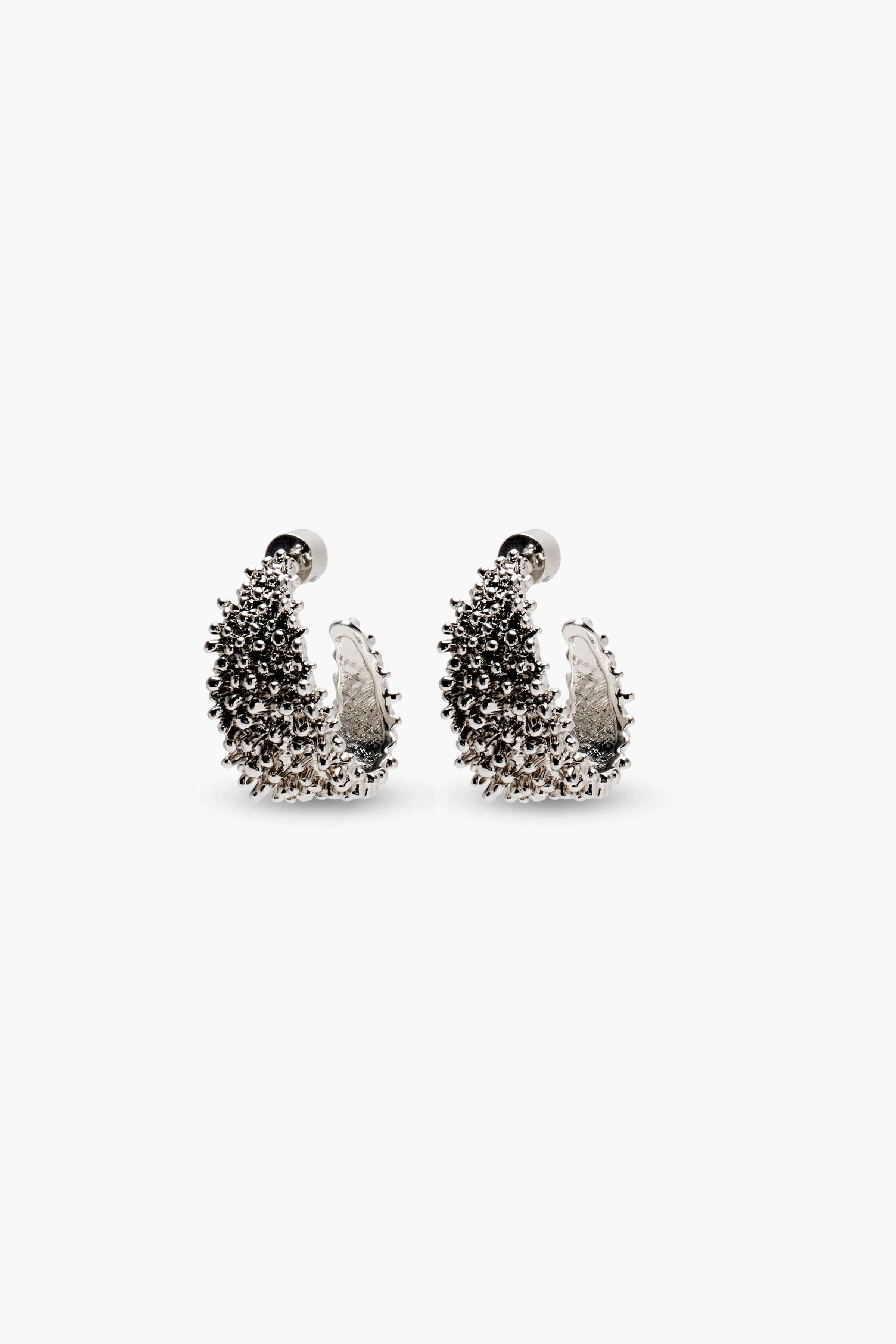 Textured Hoop Earrings Altuzarra