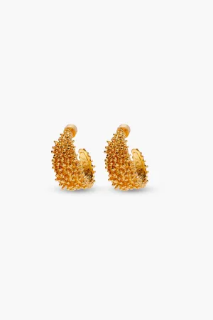 Textured Hoop Earrings Altuzarra