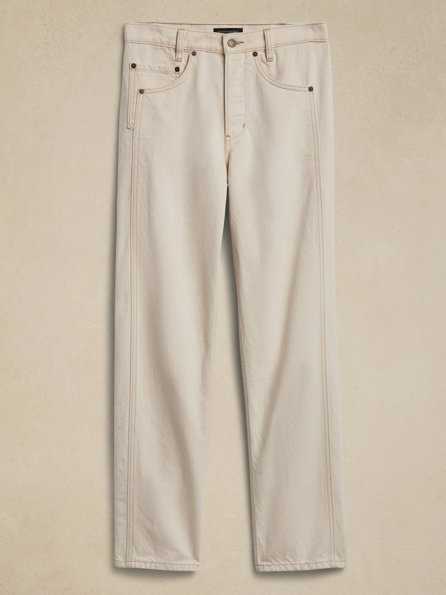 The Ranger Relaxed-Straight Jean Banana Republic