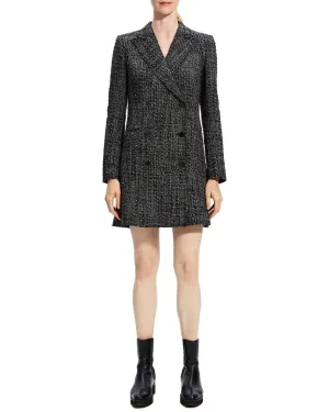 Theory Double-Breasted Wool-Blend Blazer