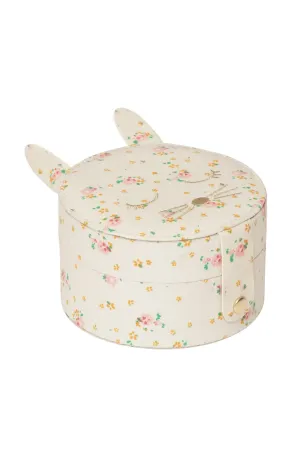 Tiny Blossom Bunny Jewelry Box