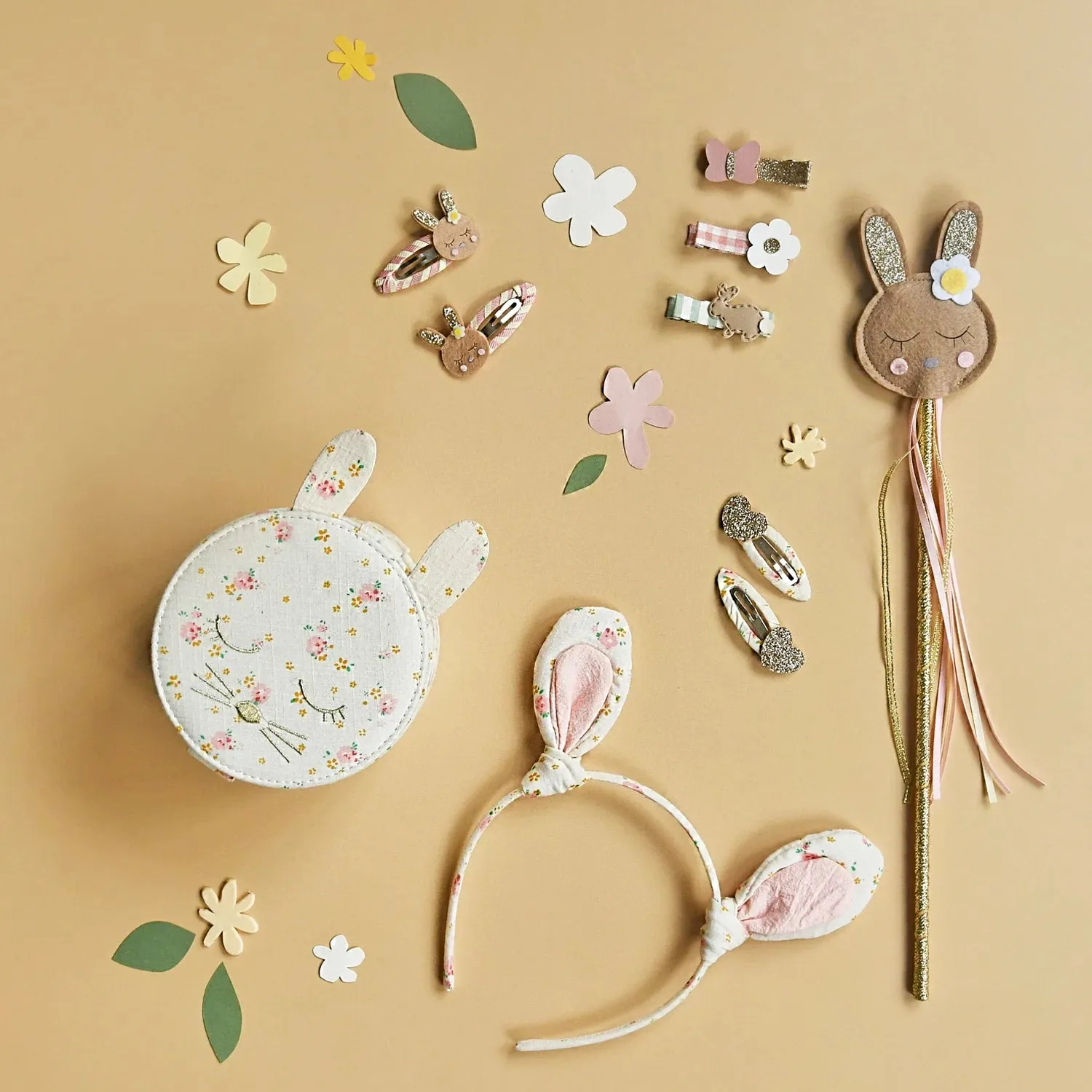 Tiny Blossom Bunny Jewelry Box