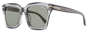 Tom Ford Men's Alt Fit Sunglasses TF892-K 20A Transparent Gray 56mm
