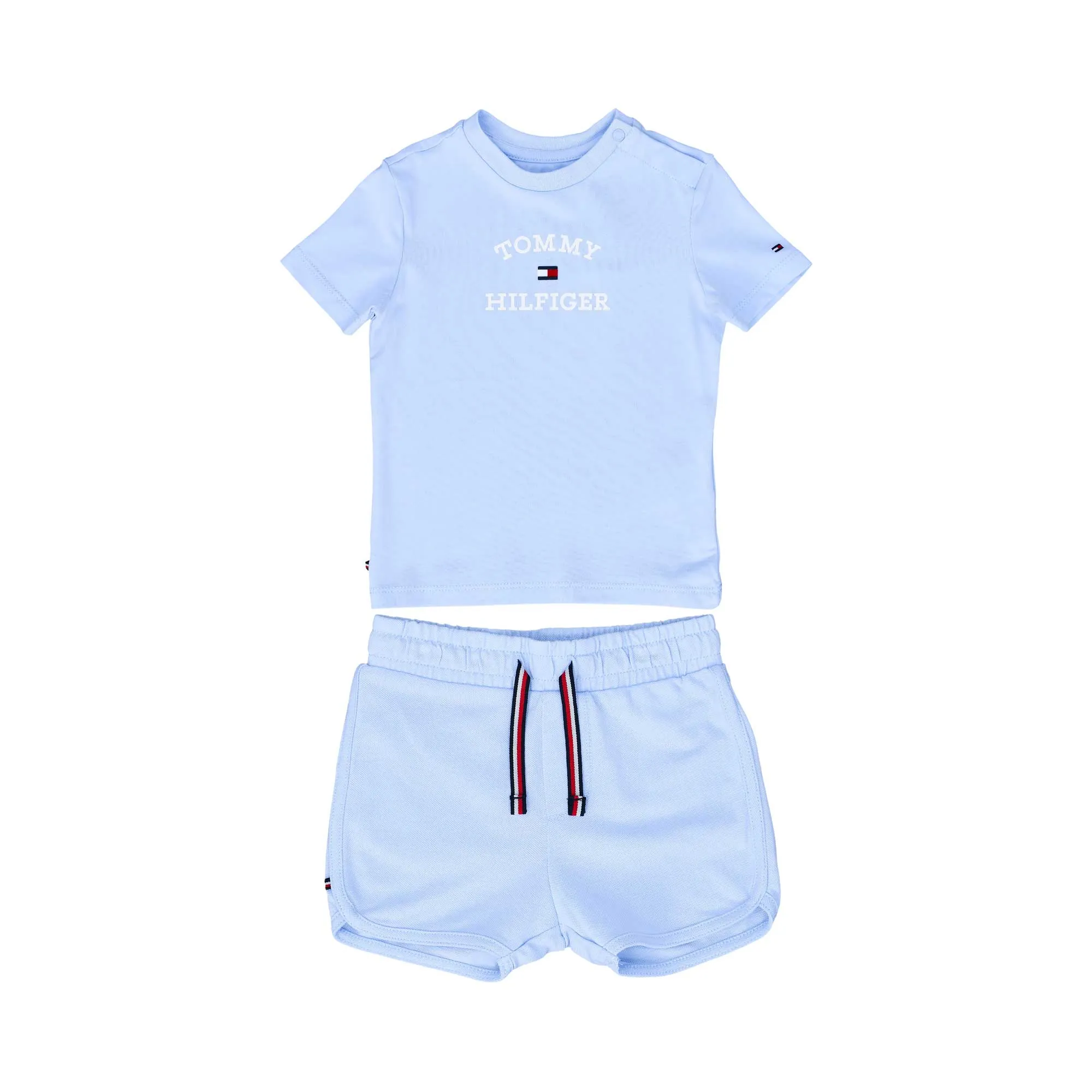 Tommy Hilfiger Kids Babies Logo Short & T-shirt Set