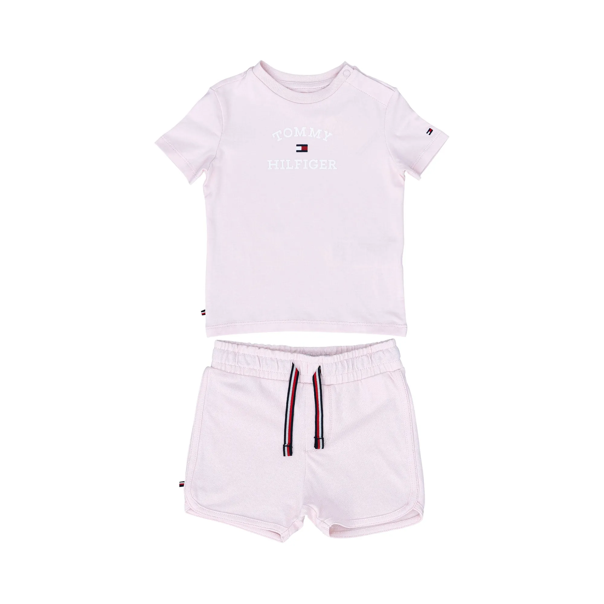 Tommy Hilfiger Kids Babies Logo Short & T-shirt Set