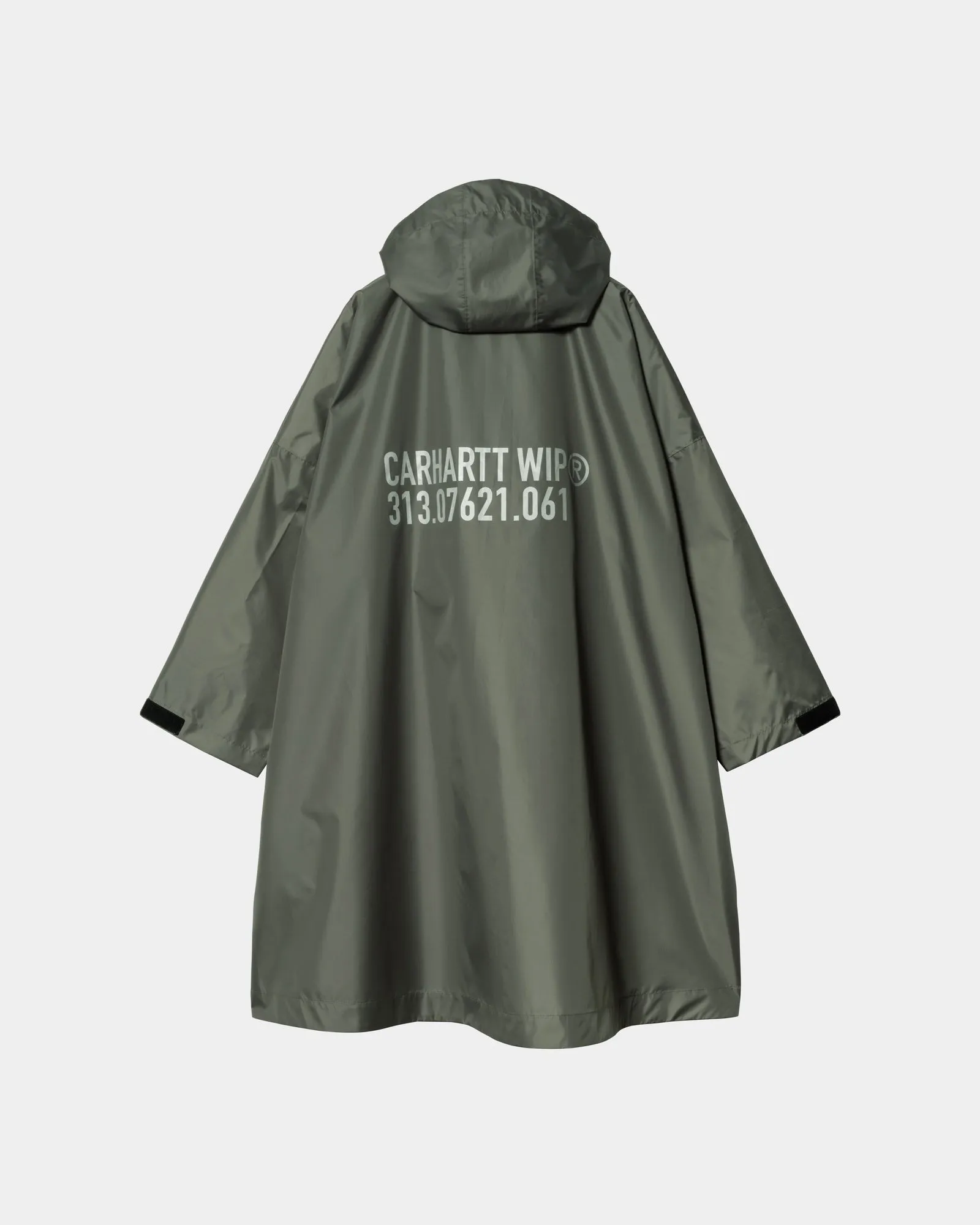 Tour Packable Rain Poncho | Smoke Green / Reflective Carhartt WIP