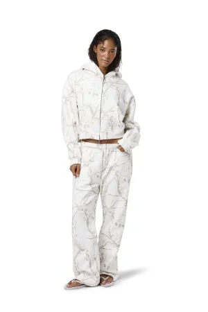 Twiggy Straight Leg Sweatpants in Milk