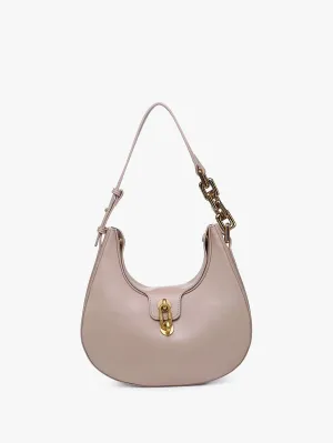 TWIST LOCK SHOULDER BAG