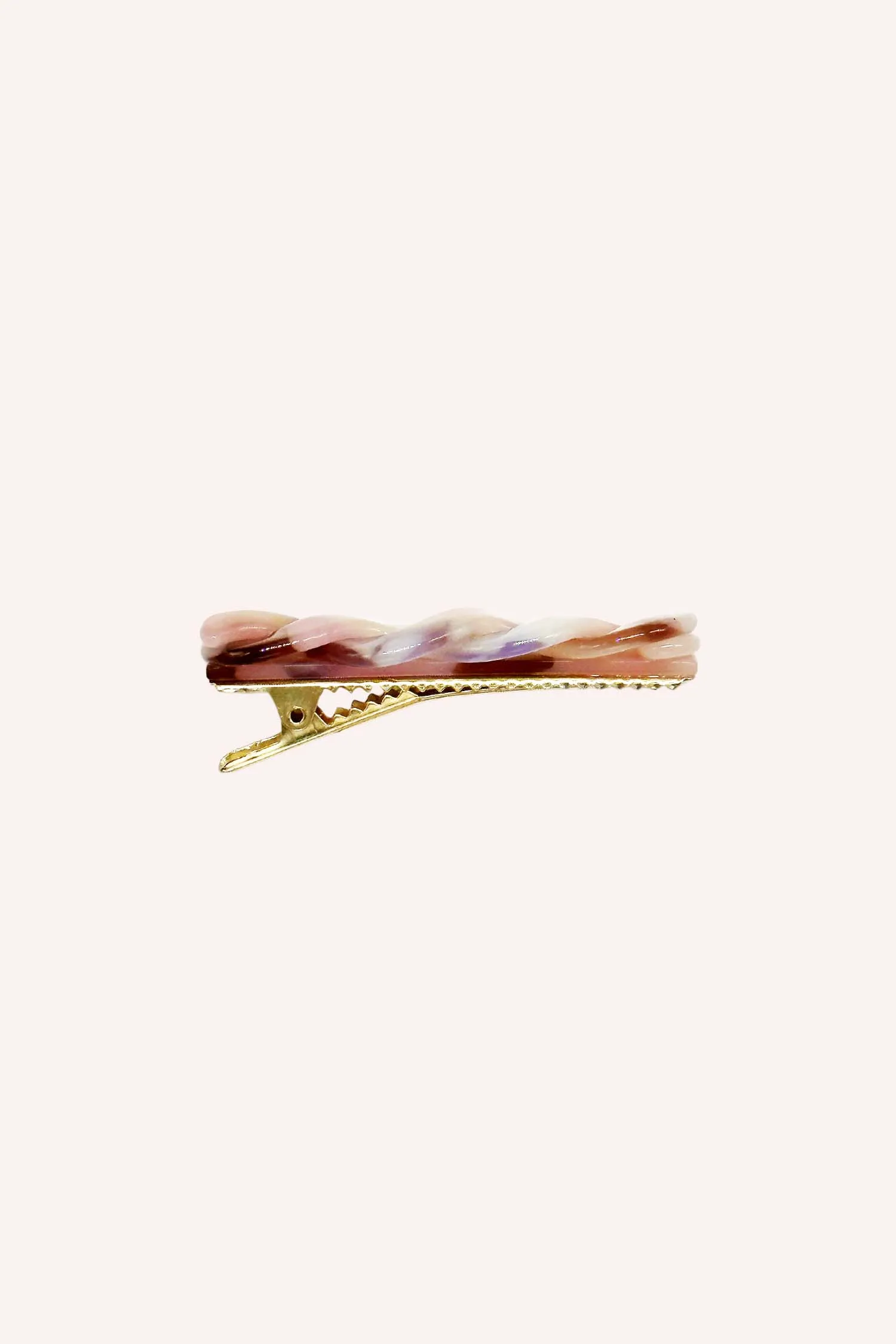 Twisted Gemtone Side Clamp Annasui