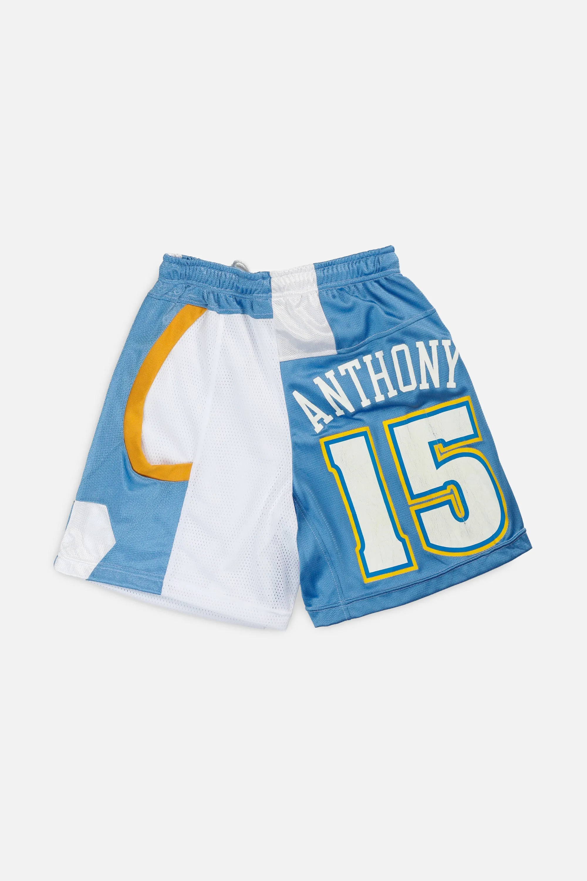 Unisex Rework Denver Nuggets NBA Jersey Shorts - S Frankie