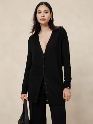 V-Neck Cardigan Banana Republic