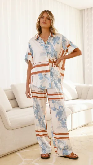 Valene Pants - Amore Print Billy J