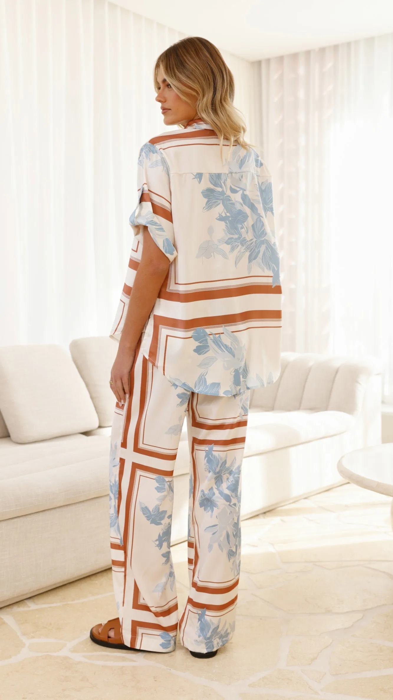 Valene Pants - Amore Print Billy J