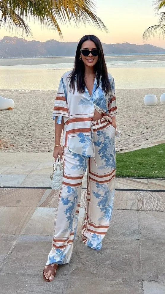 Valene Pants - Amore Print Billy J