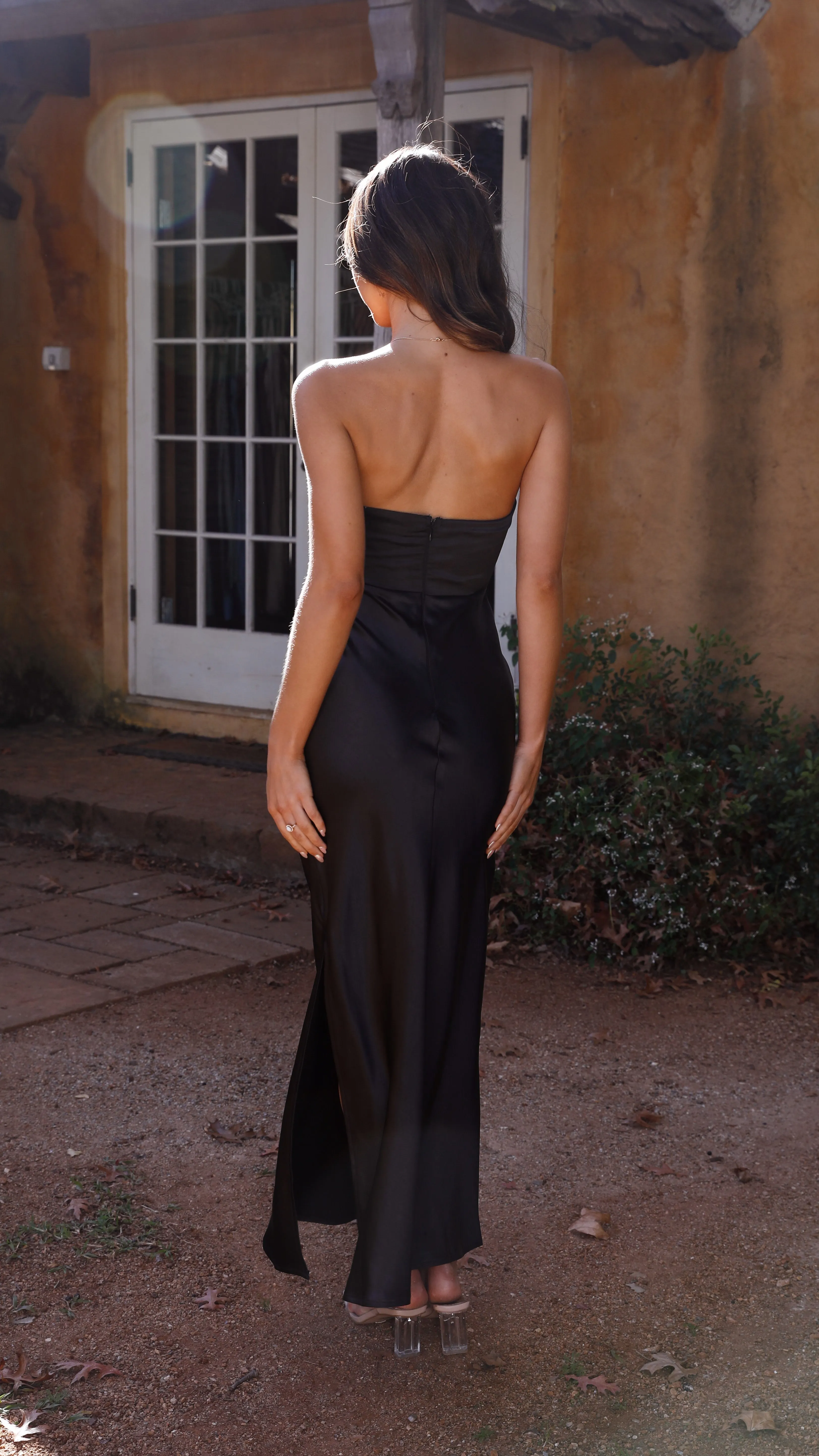 Valerie Maxi Dress - Black Billy J