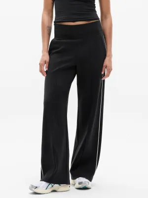Venice High Rise Track Stripe Wide Leg Pant Ayhleta
