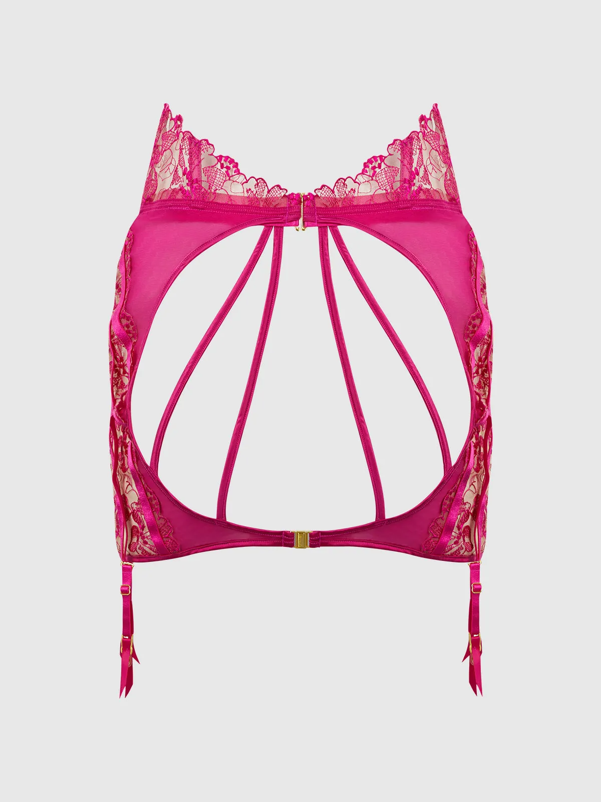 Venus Lace Strappy & Backless Half Slip by Frederick's of Hollywood