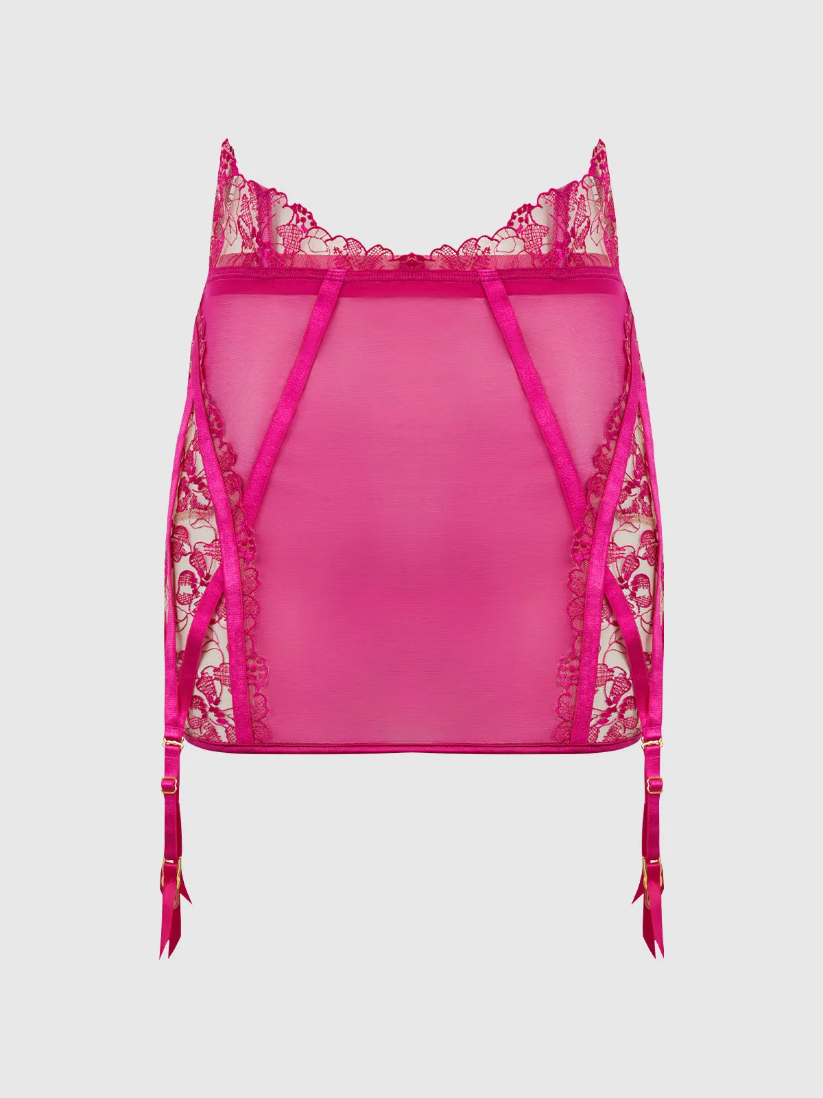 Venus Lace Strappy & Backless Half Slip by Frederick's of Hollywood