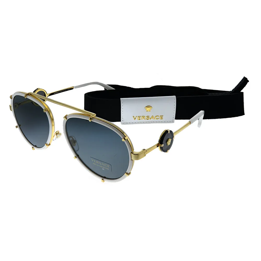 Versace  VE 2232 147187 Womens Aviator Sunglasses
