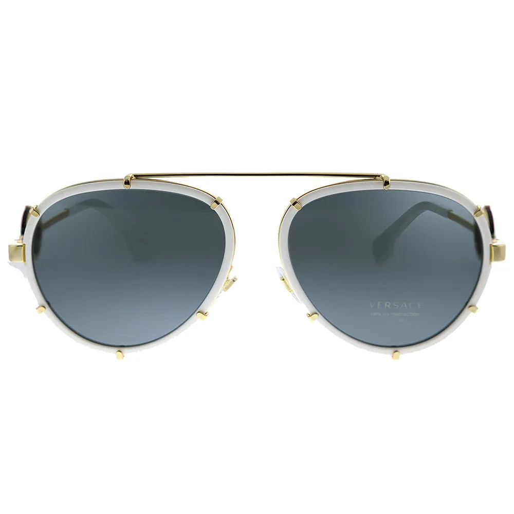 Versace  VE 2232 147187 Womens Aviator Sunglasses