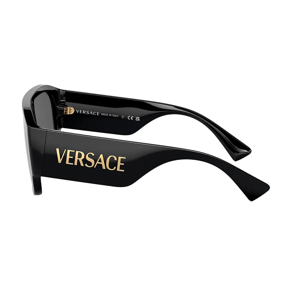 Versace  VE 4439 GB1/87 Womens Shield Sunglasses