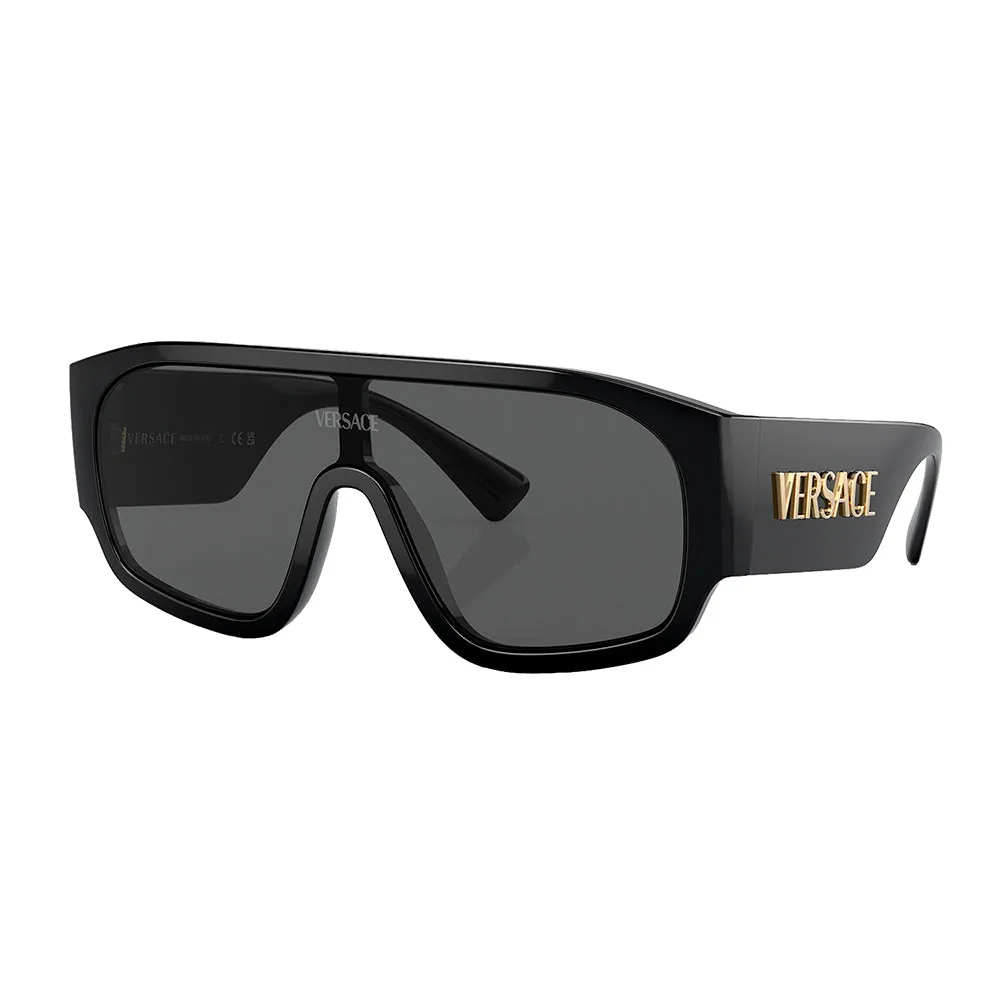 Versace  VE 4439 GB1/87 Womens Shield Sunglasses
