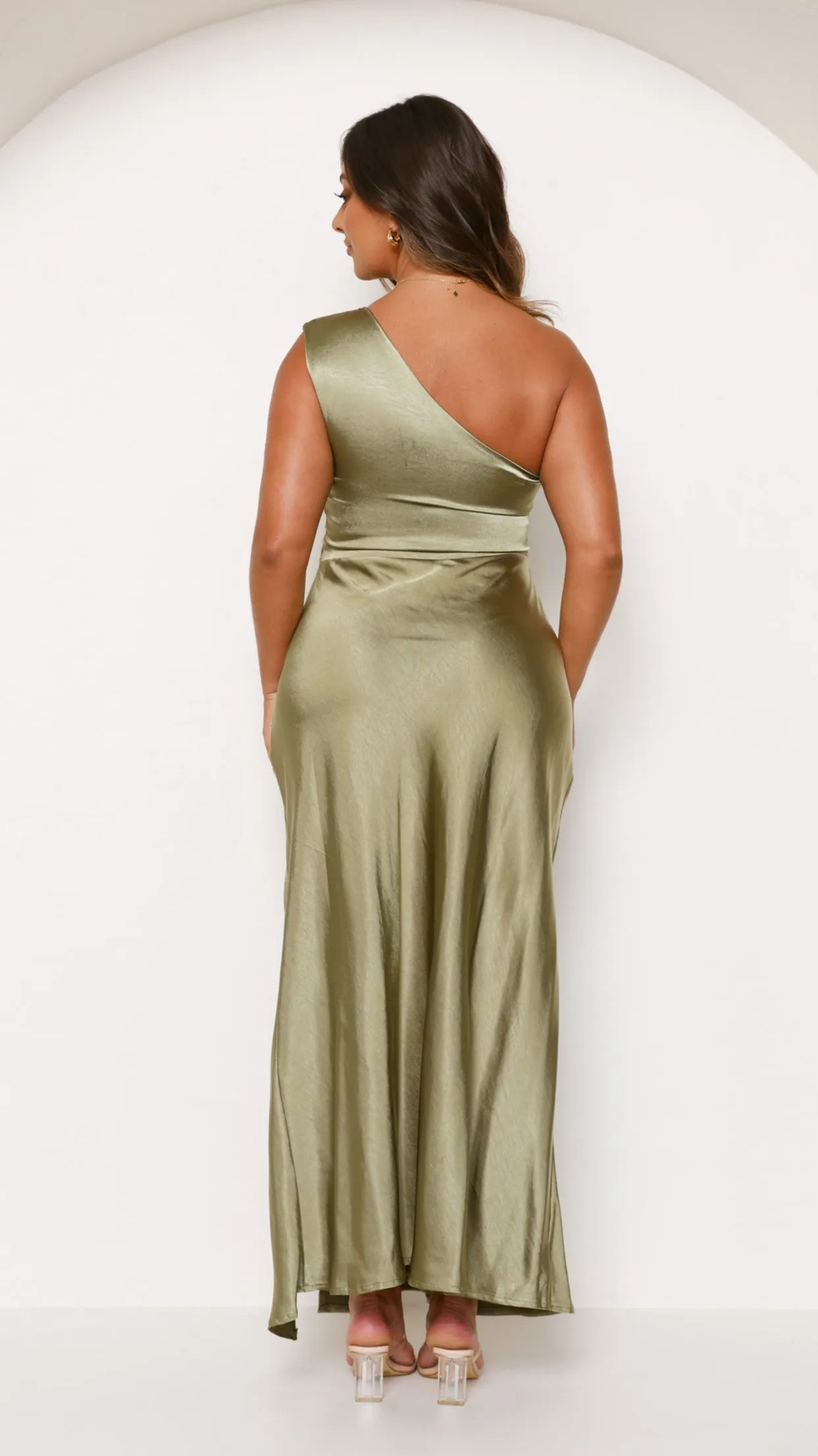Victoria Maxi Dress - Olive Billy J