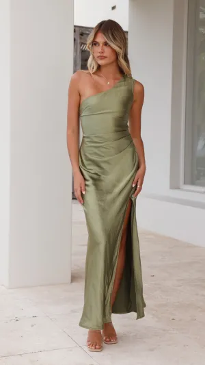 Victoria Maxi Dress - Olive Billy J