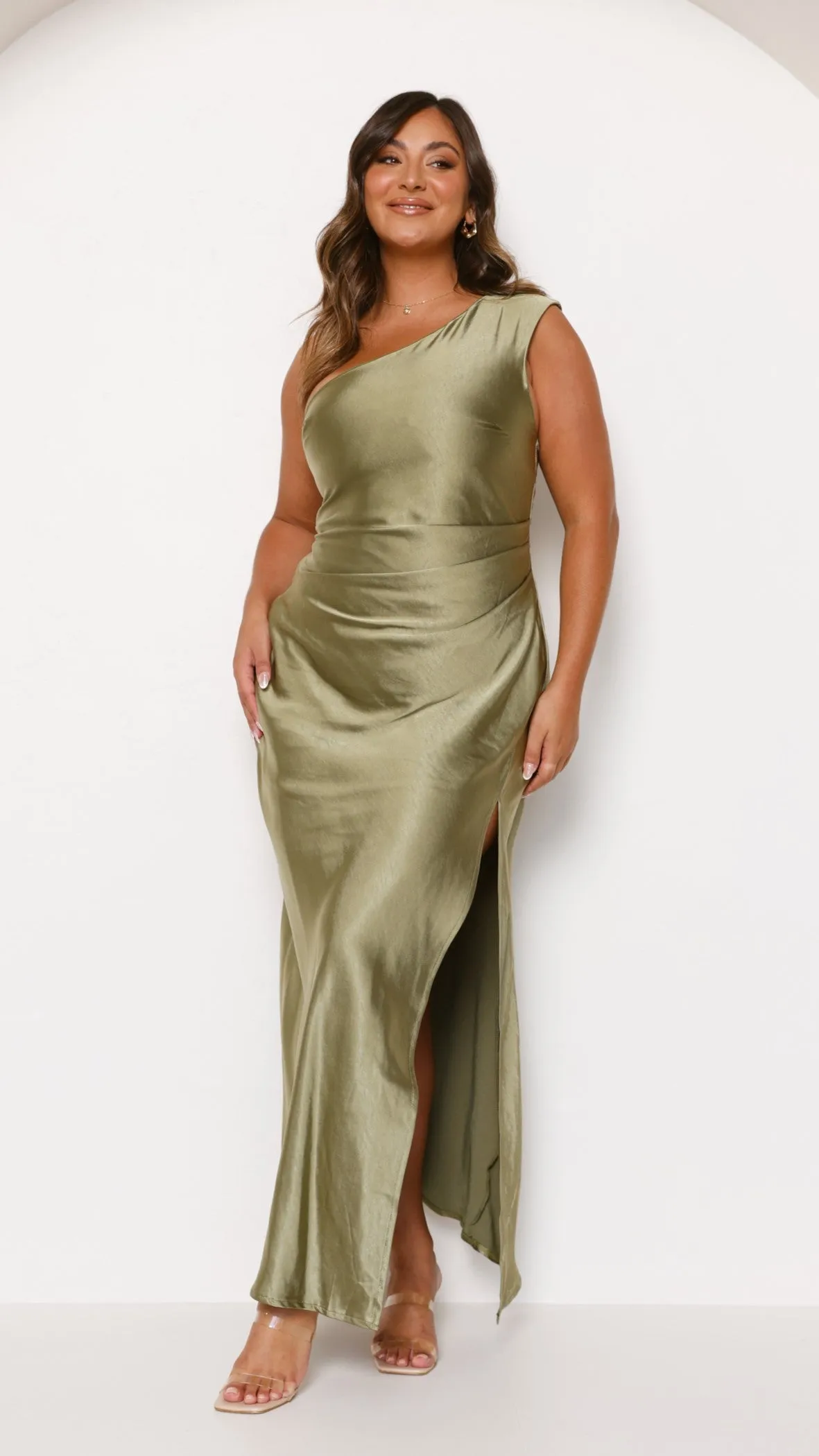 Victoria Maxi Dress - Olive Billy J
