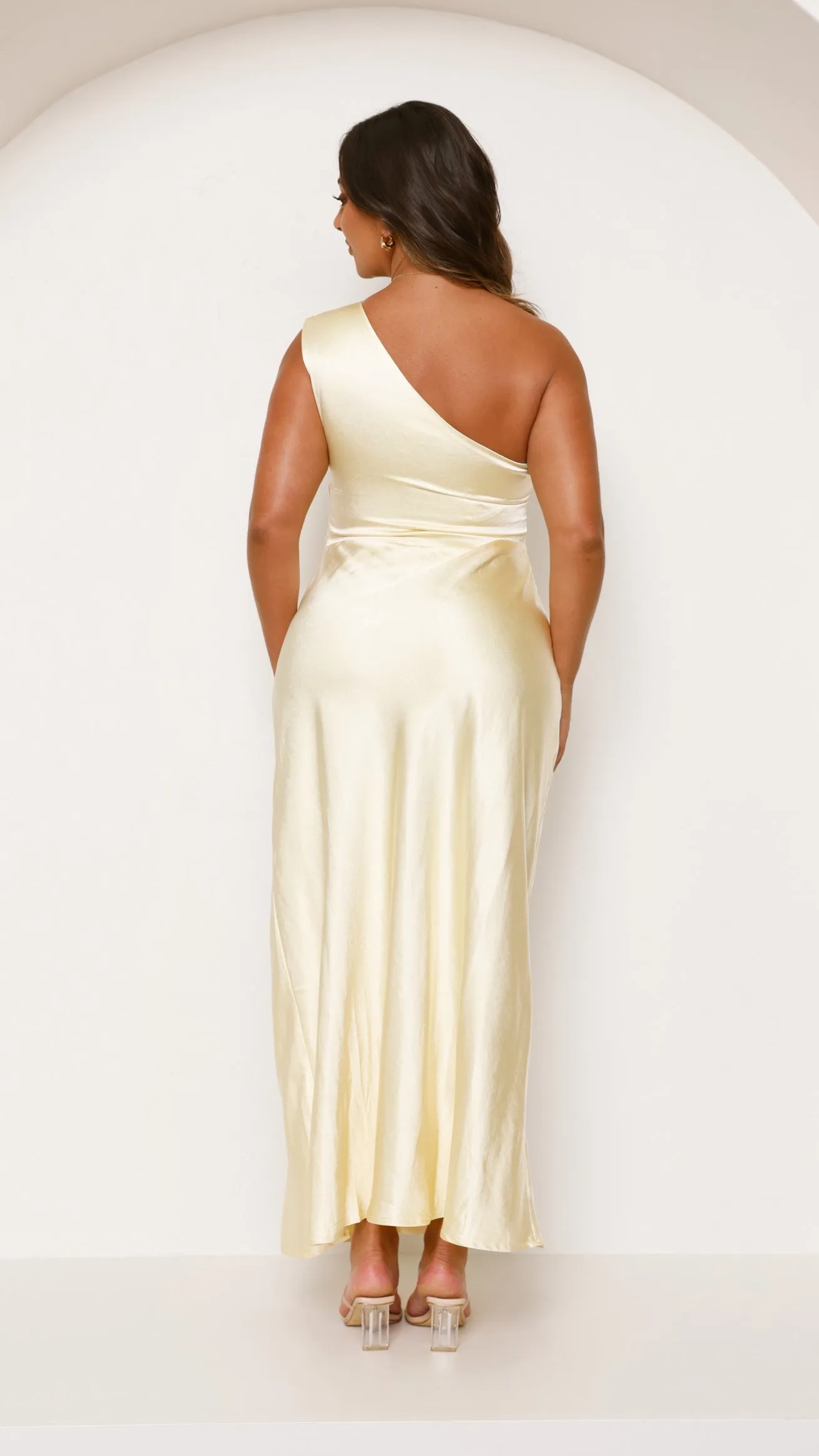 Victoria Maxi Dress - Yellow Billy J