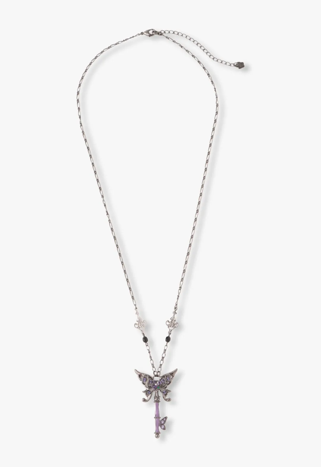 Victorian Butterfly Key Necklace Annasui