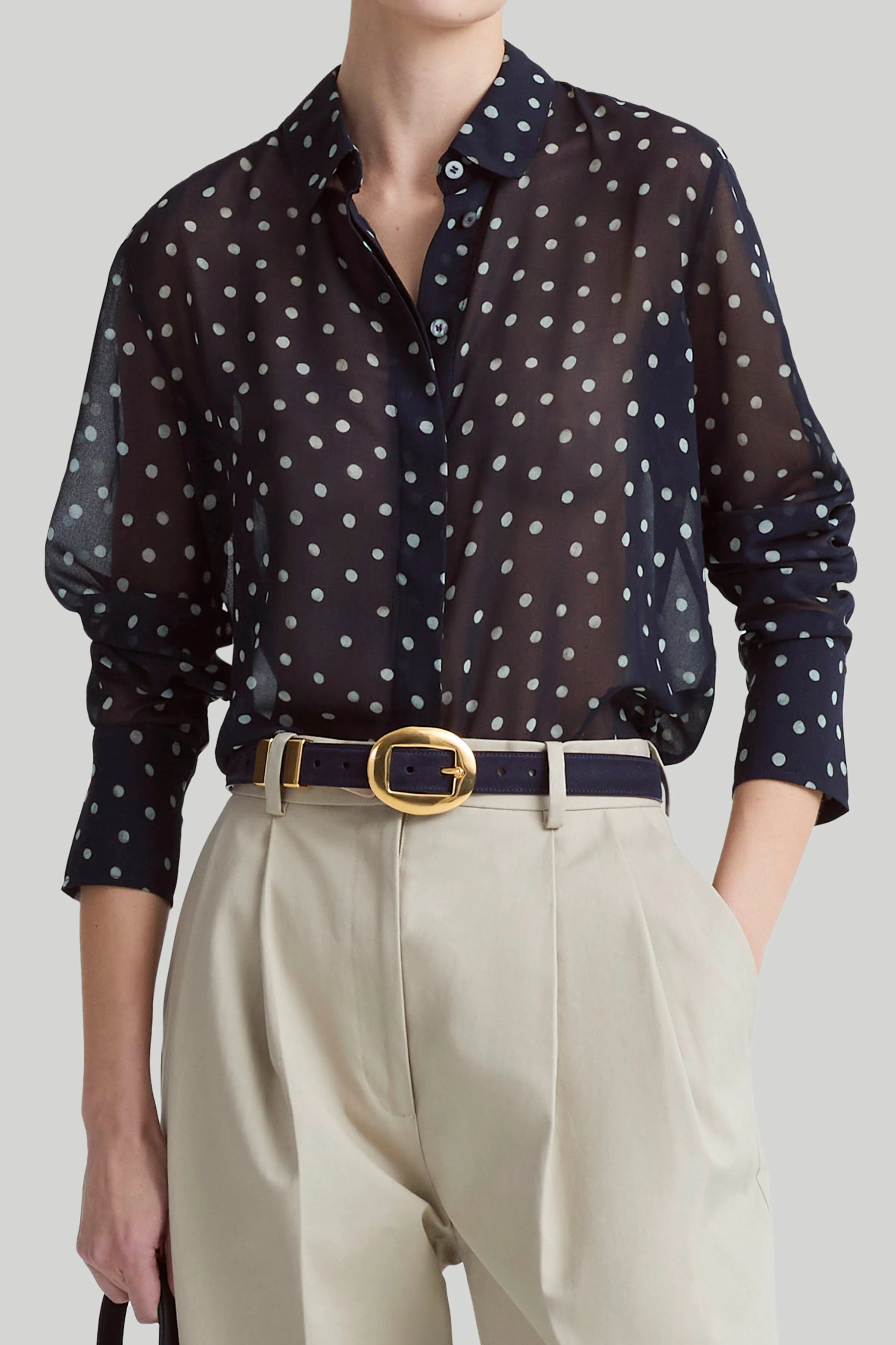 Vintage Brass Buckle Belt Altuzarra