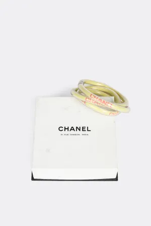 Vintage Chanel Logo Wrap-Around Tube Bracelet Frankie
