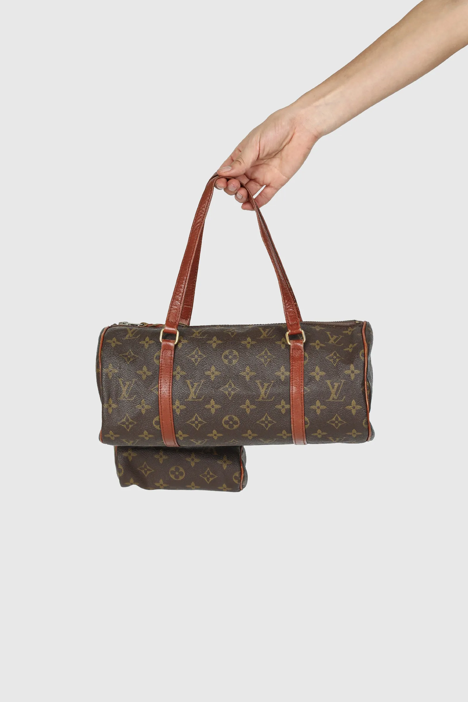 Vintage Louis Vuitton Papillon with Companion Frankie