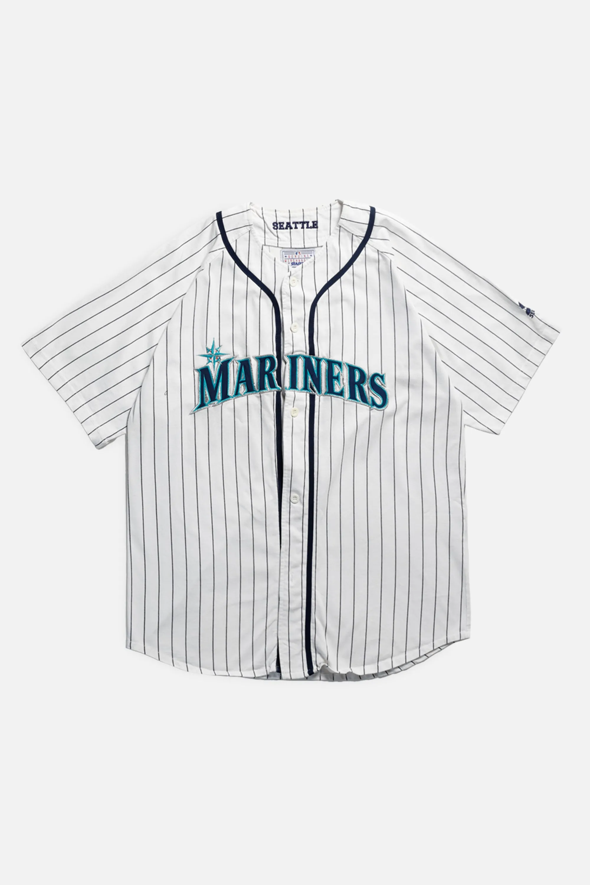 Vintage Seattle Mariners MLB Starter Jersey - L Frankie
