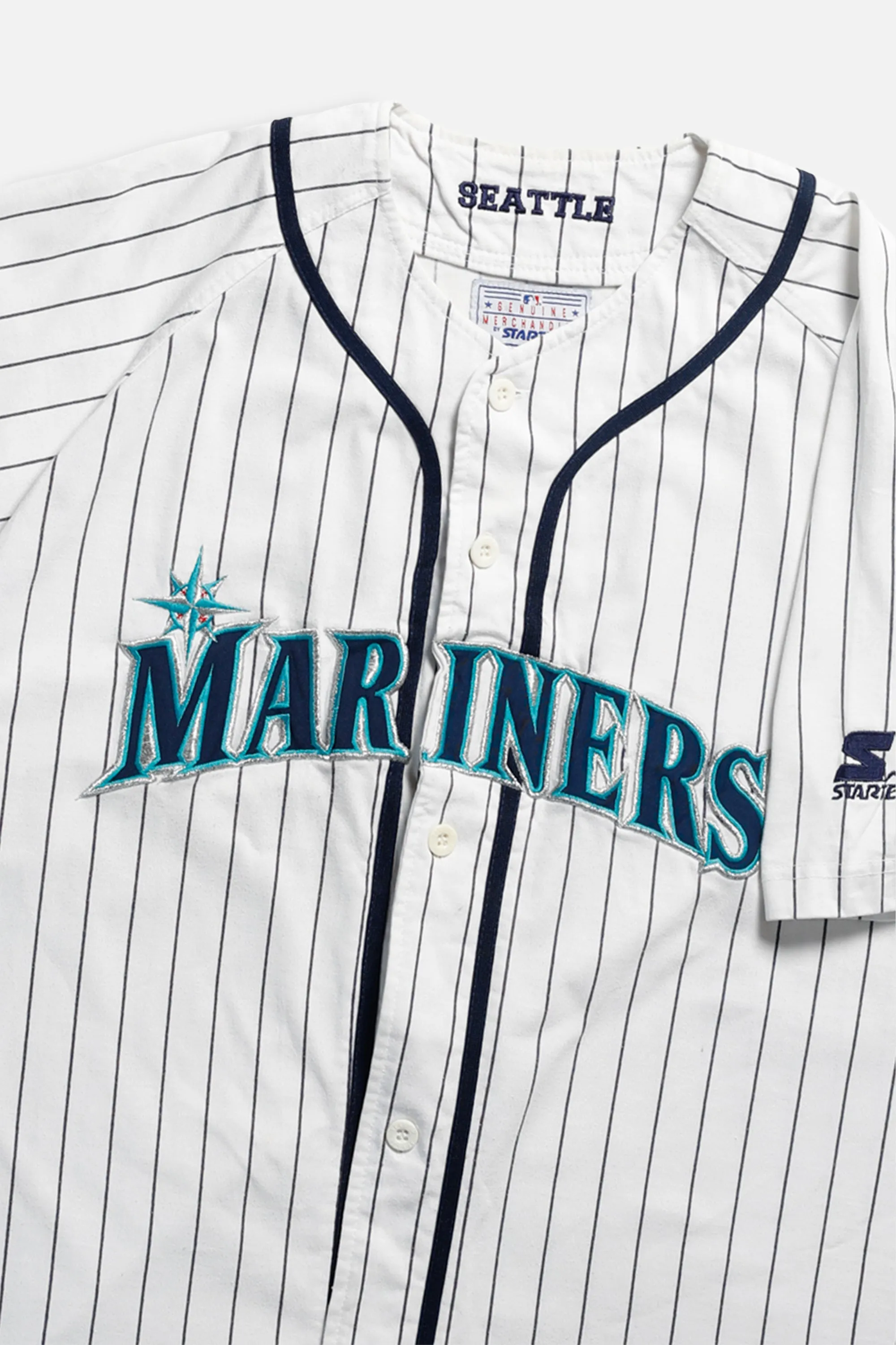 Vintage Seattle Mariners MLB Starter Jersey - L Frankie