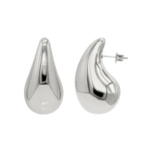 Water Resistant Teardrop Sculptural Stud Earrings