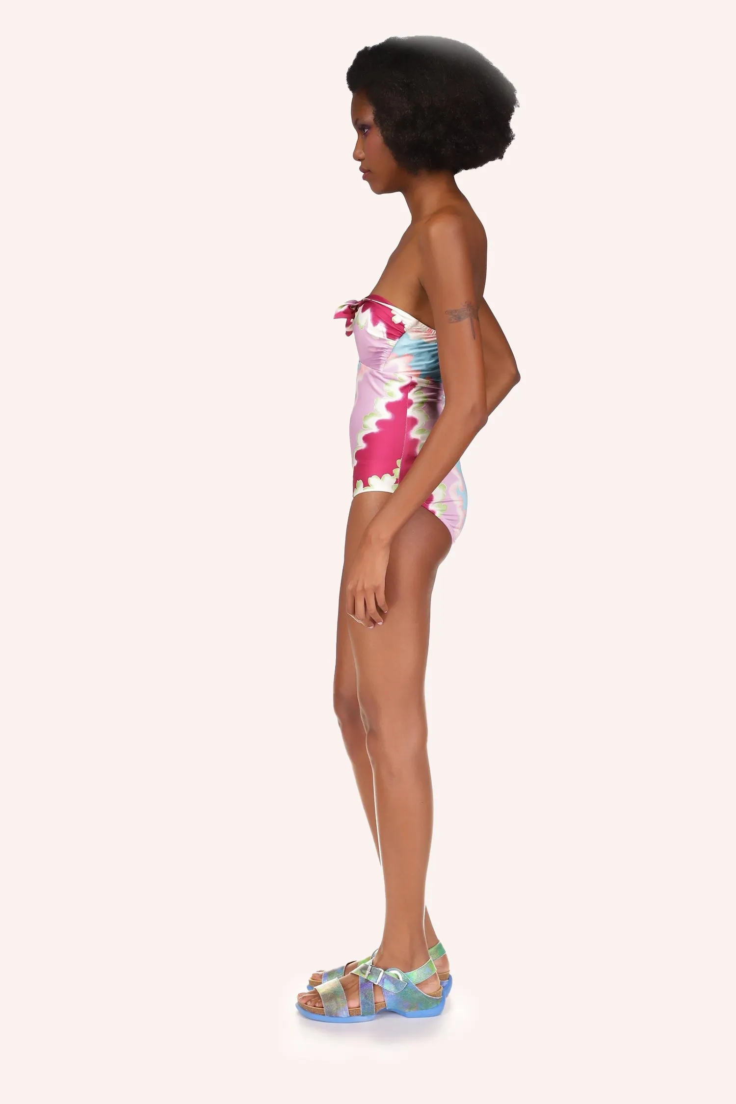 Wavy Clouds Bathing Suit Annasui