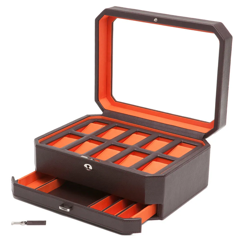 Windsor 10 Piece Watch Box with Drawer