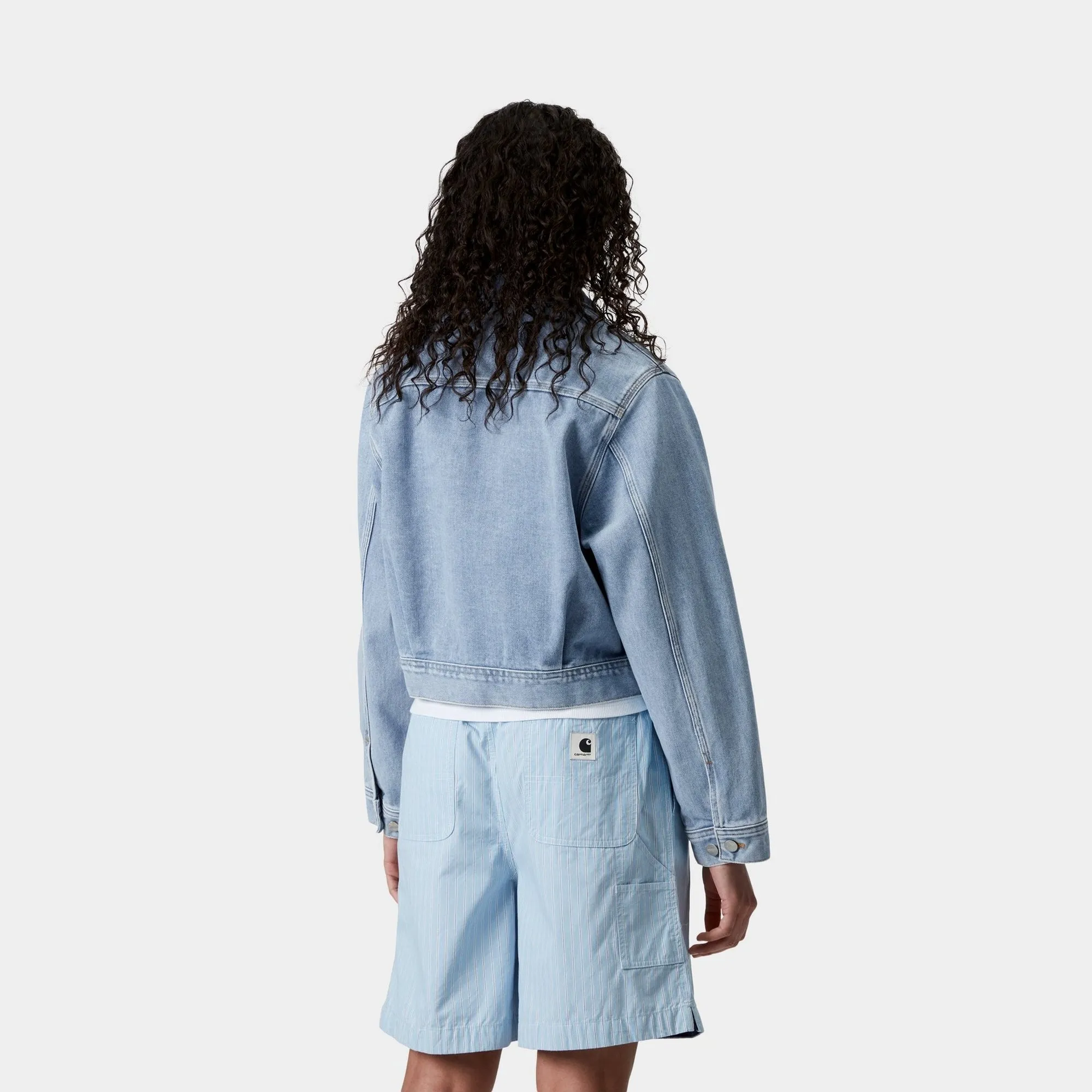 Womens Arca Jacket | Blue (stone bleached) Carhartt WIP
