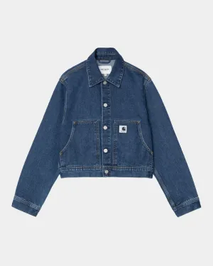 Womens Arca Jacket | Blue (stone washed) Carhartt WIP
