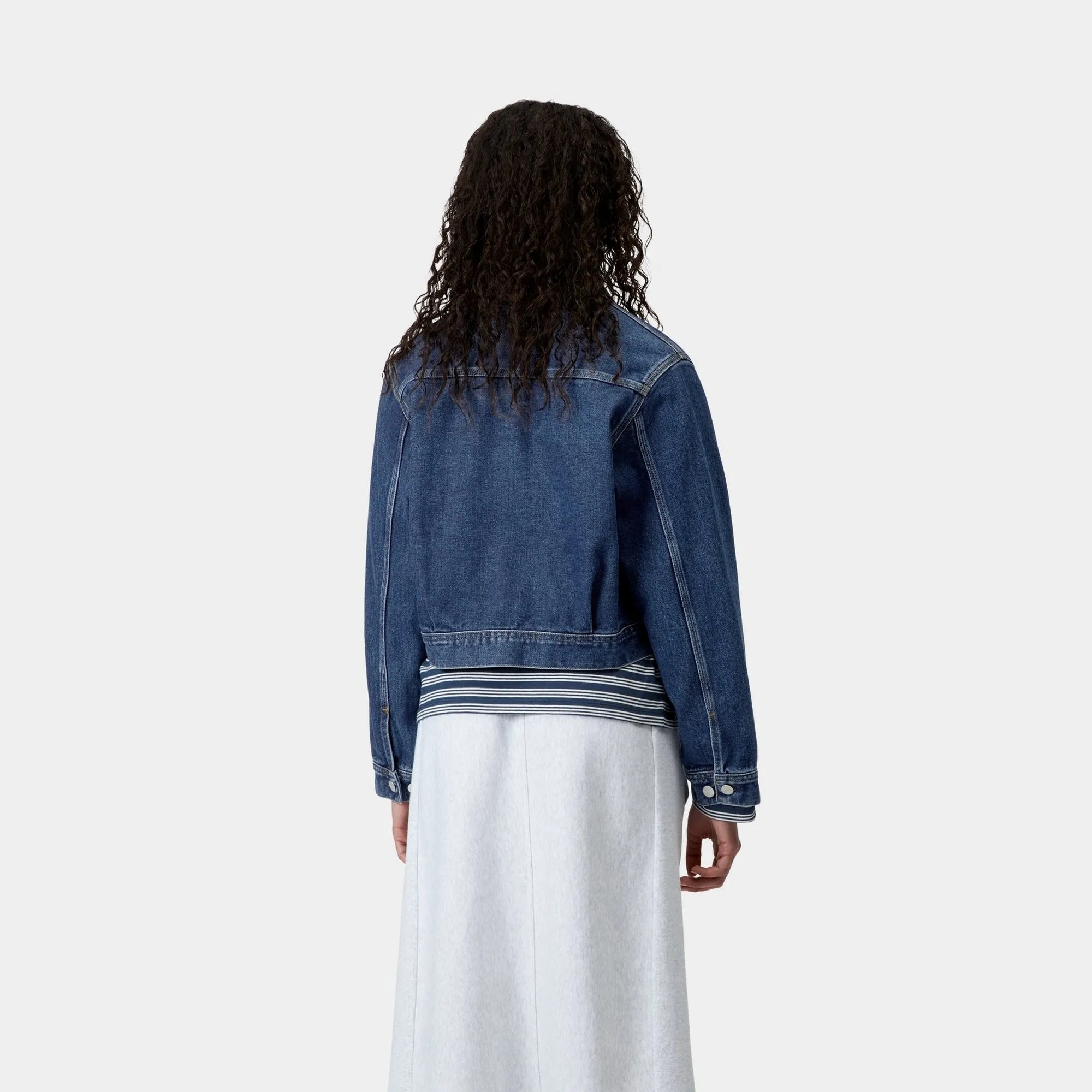 Womens Arca Jacket | Blue (stone washed) Carhartt WIP