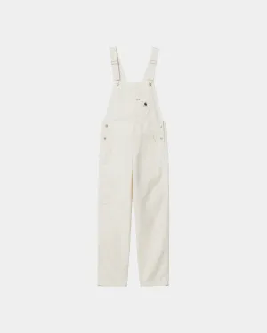 Womens Bib Overall Straight | Wax Carhartt WIP