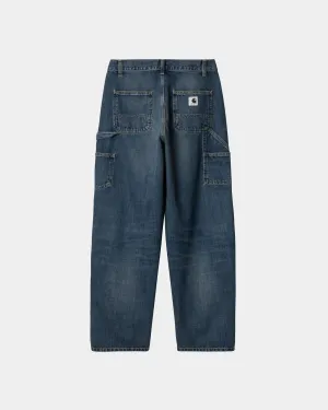 Womens Brandon Double Knee Pant | Blue (dark used wash) Carhartt WIP