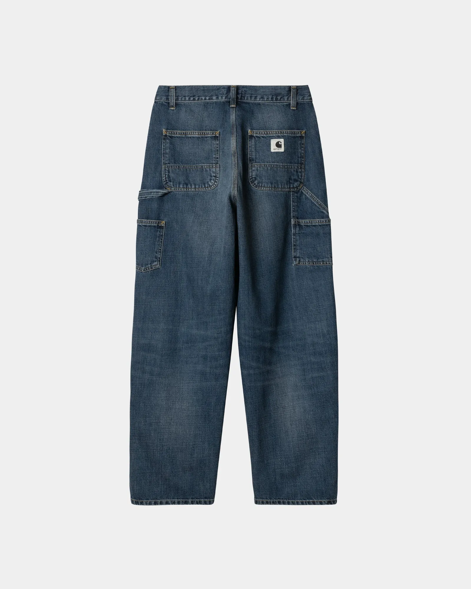 Womens Brandon Double Knee Pant | Blue (dark used wash) Carhartt WIP