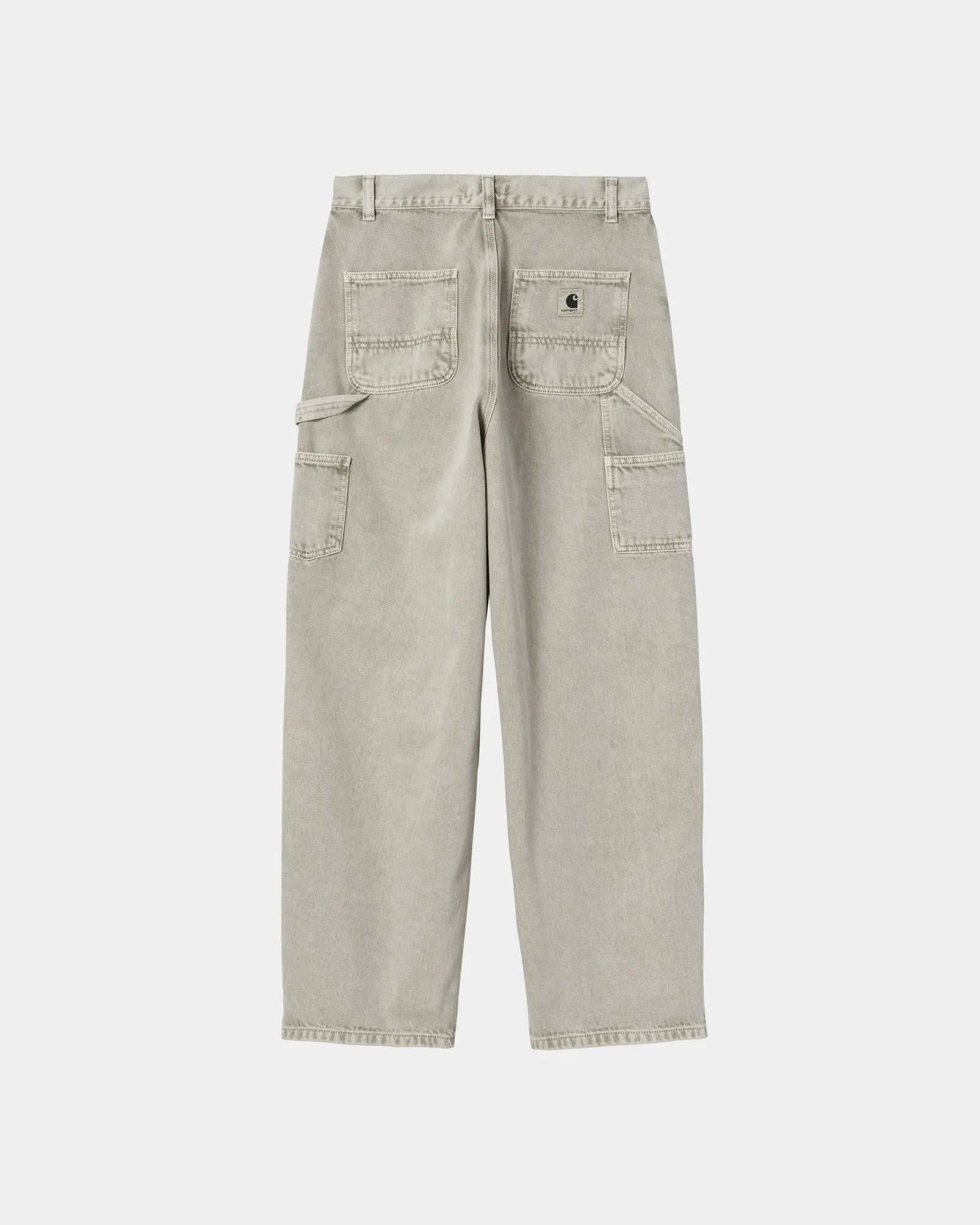 Womens Brandon Double Knee Pant - Chalk Wash | Opuntia Carhartt WIP