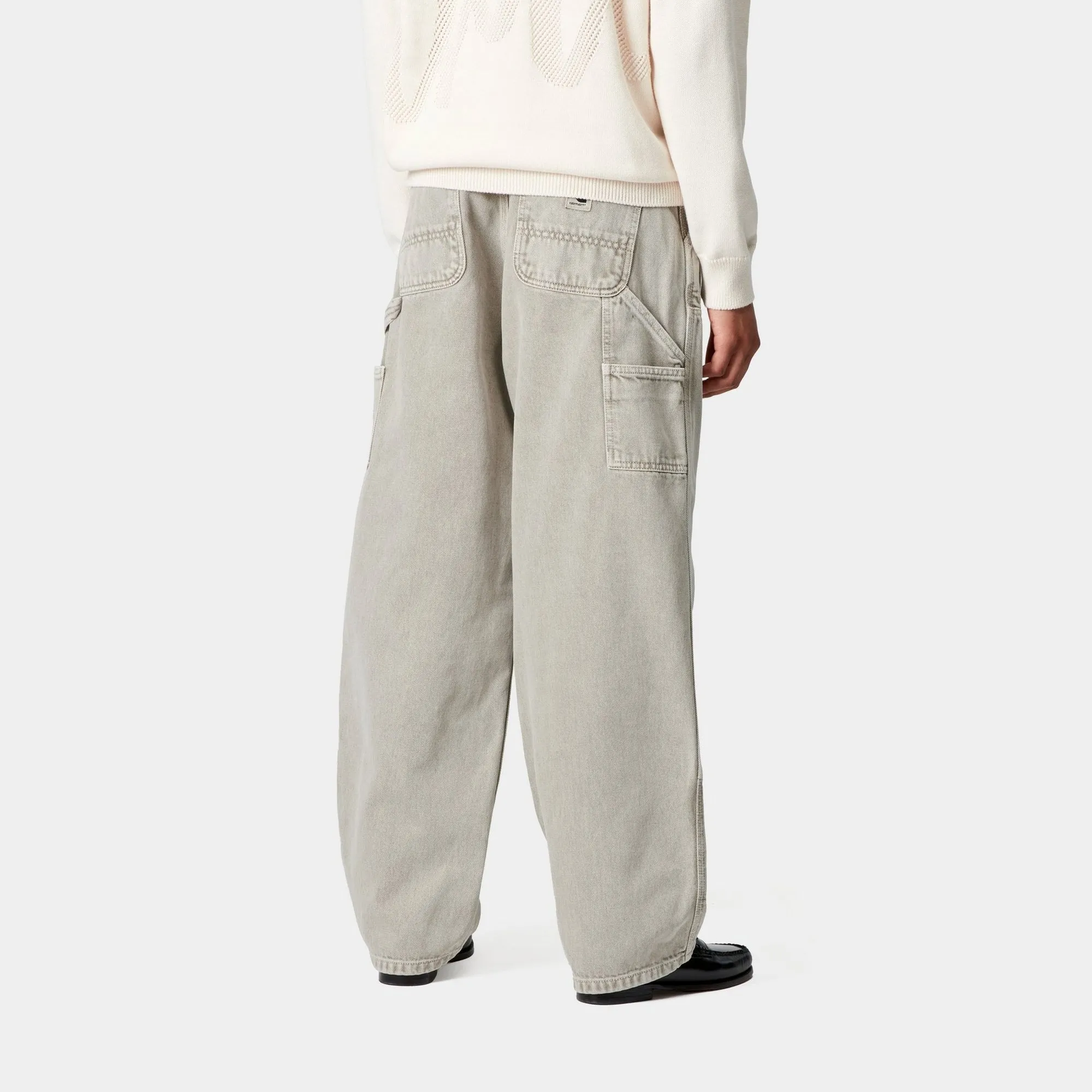 Womens Brandon Double Knee Pant - Chalk Wash | Opuntia Carhartt WIP