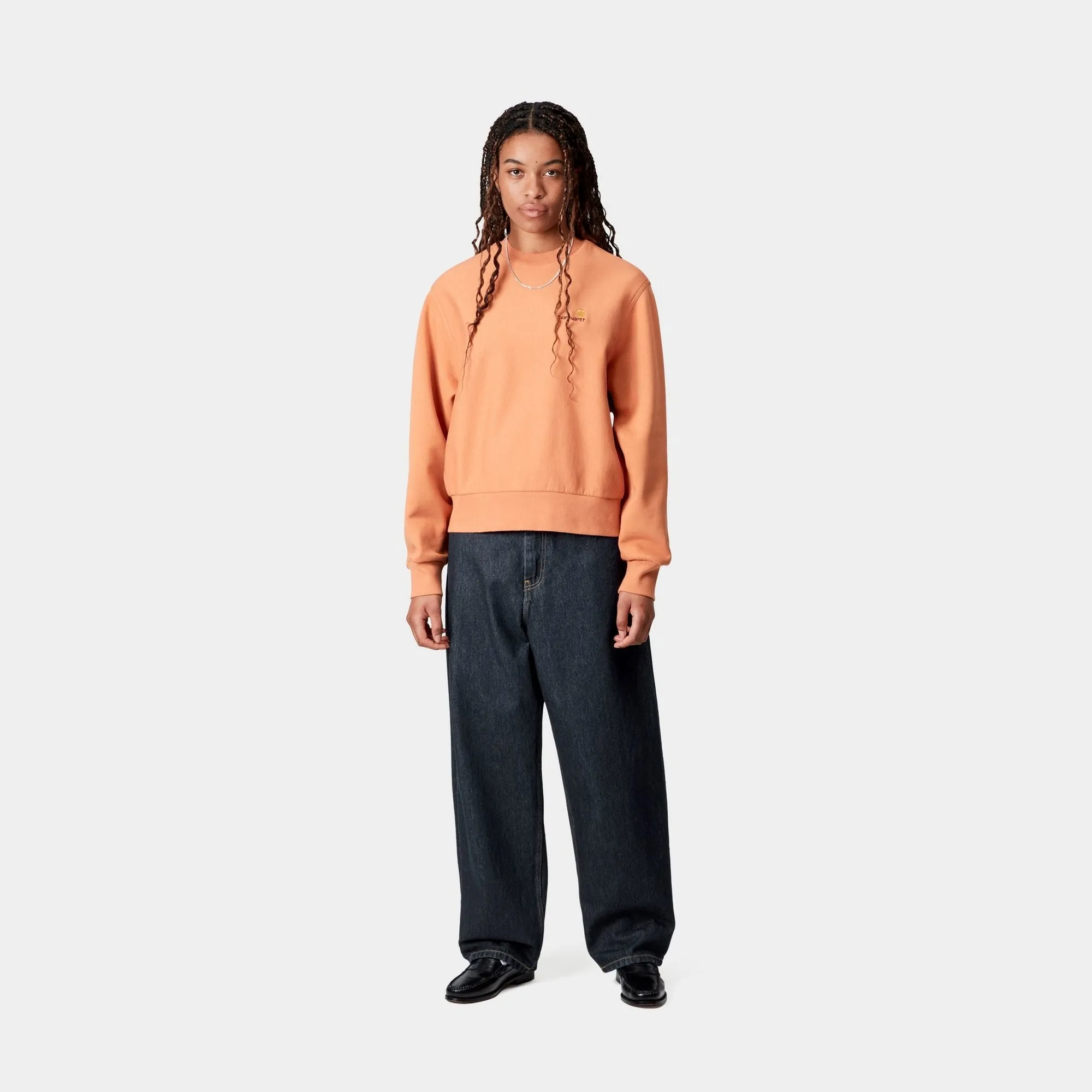 Womens Brandon Pant | Blue (rinsed) Carhartt WIP
