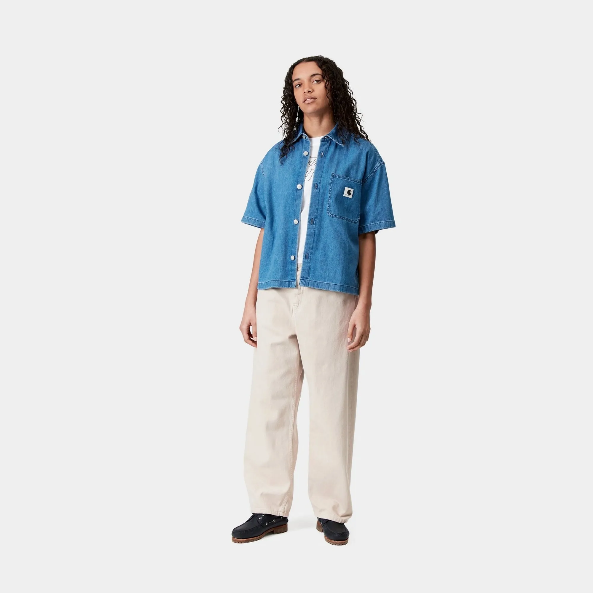 Womens Brandon Pant - Twill | Fleur De Sel (stone dyed) Carhartt WIP