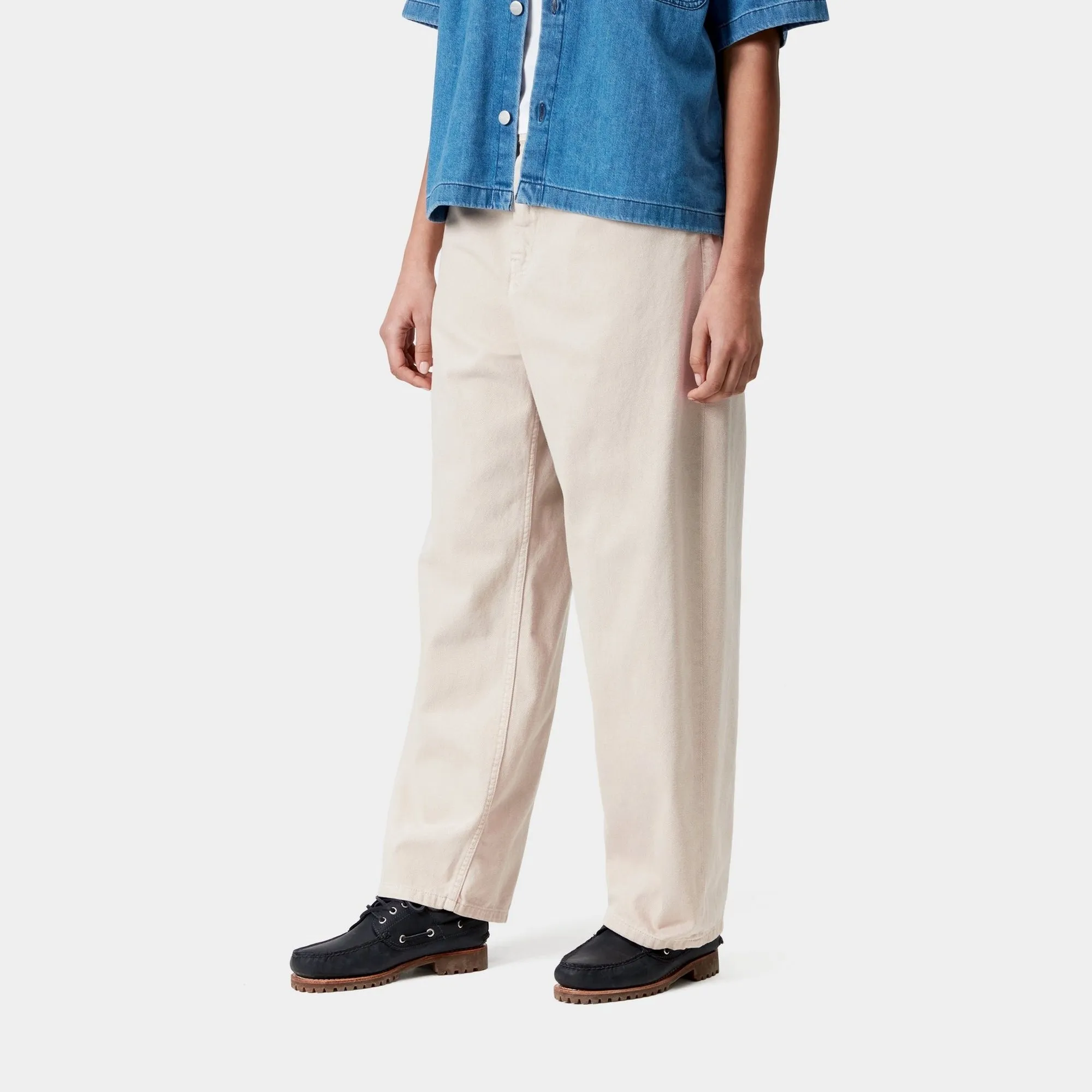Womens Brandon Pant - Twill | Fleur De Sel (stone dyed) Carhartt WIP